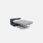 Modular One Armless Full Memory Foam Sleeper Sofa - Fabric