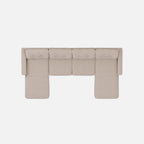 Modular One 4-Piece Sectional with Dual Chaise