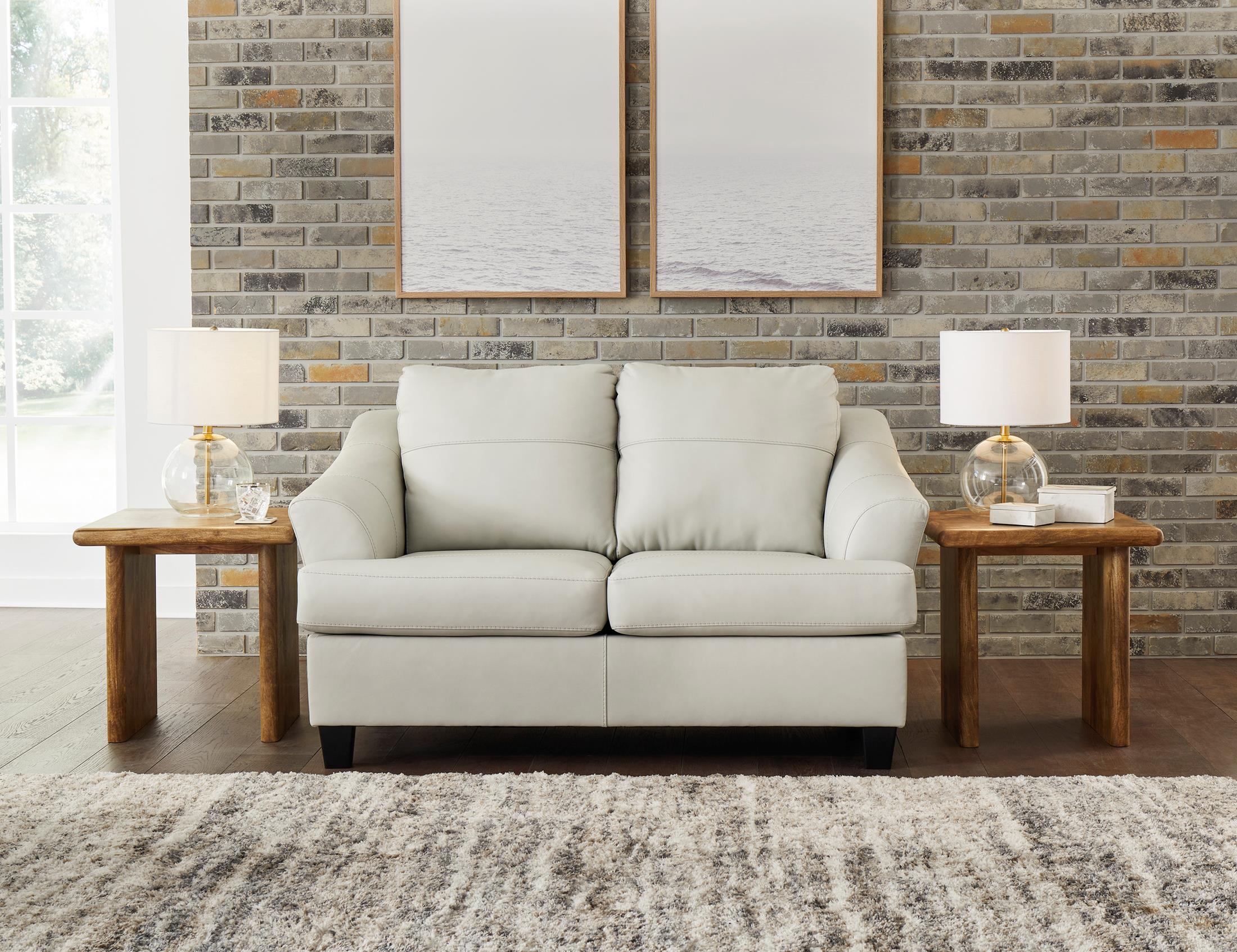 Genoa Loveseat - Leather