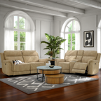 Next-Gen DuraPella Power Reclining Loveseat with Console - Fabric