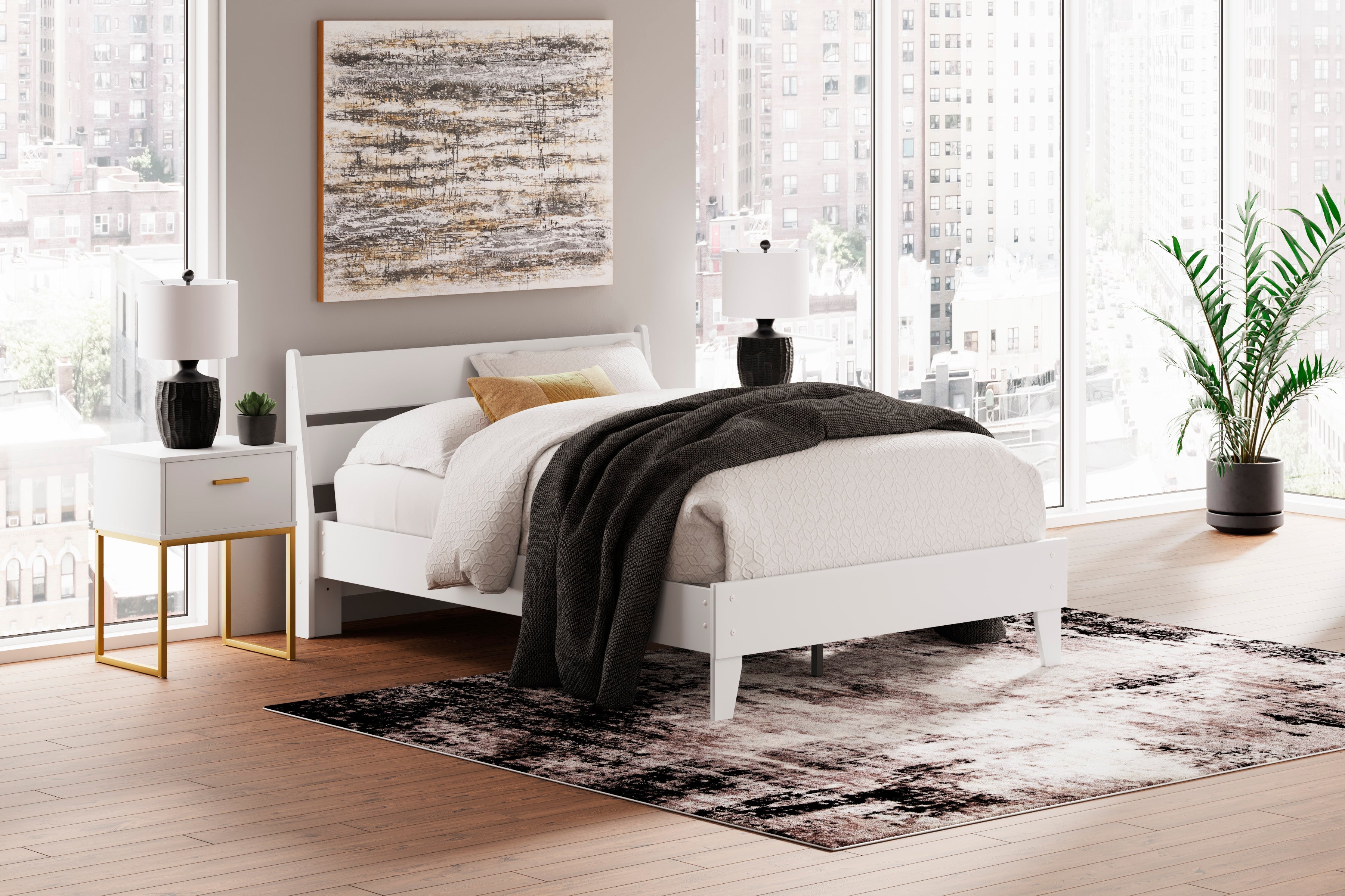 Socalle Panel Platform Bed
