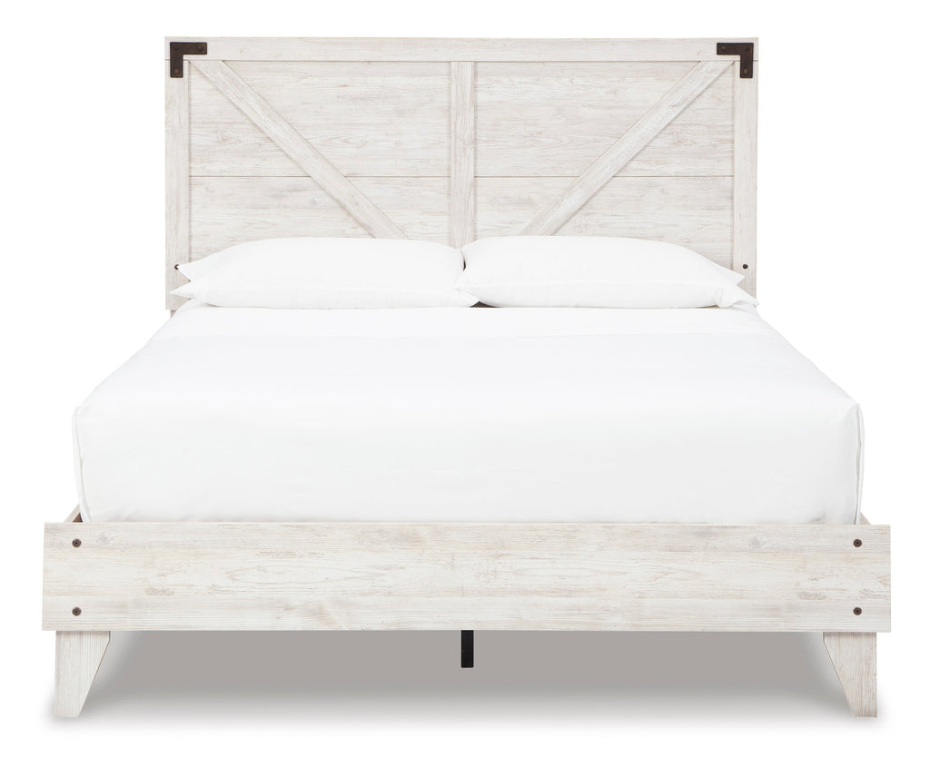 Shawburn Crossbuck Panel Platform Bed