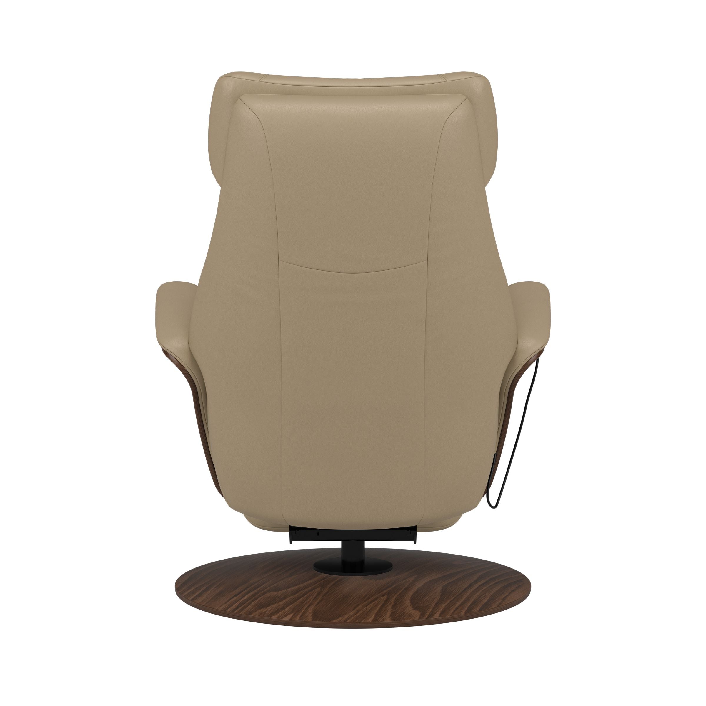 Adam Leather Power Recliner - Reclining