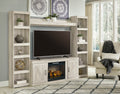 Bellaby 4-Piece Entertainment Center with Electric Fireplace - Set