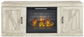 Bellaby TV Stand with Electric Fireplace - Indoor