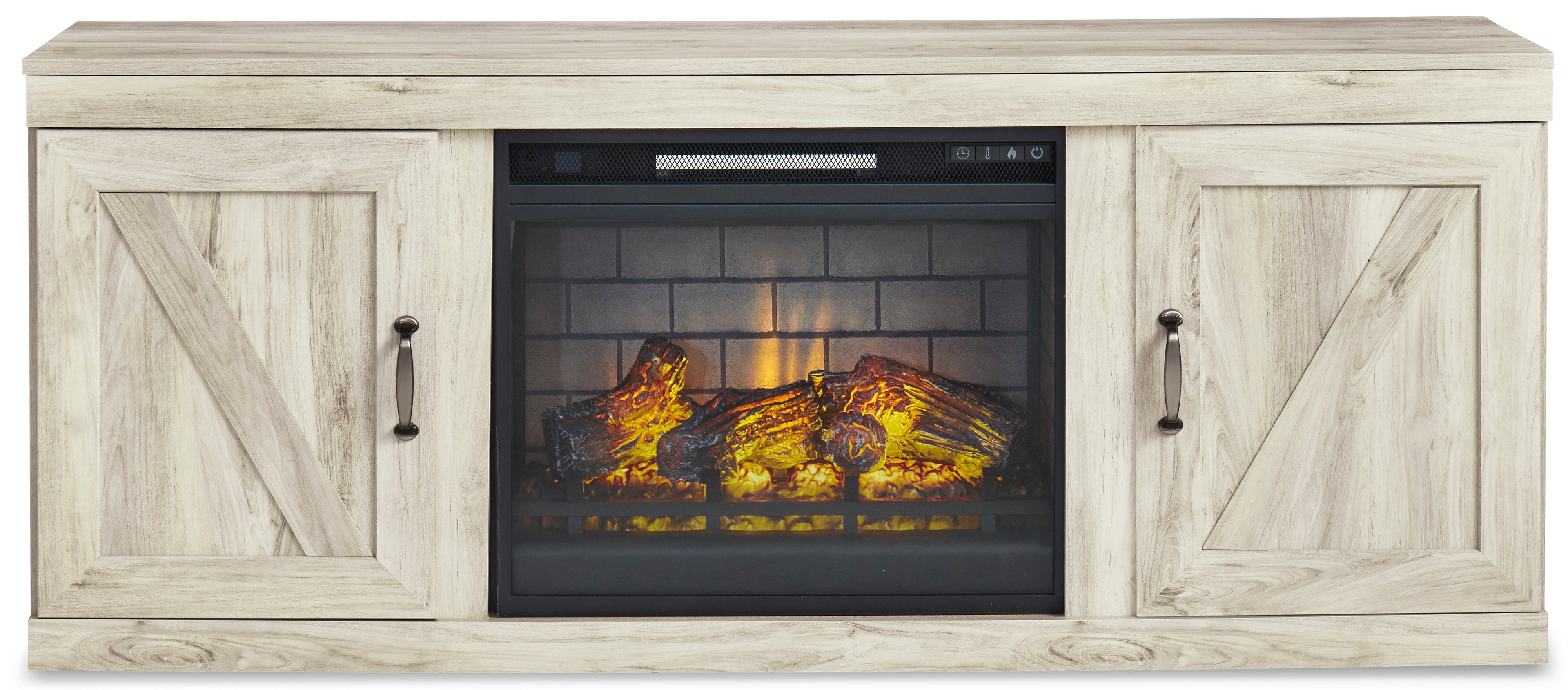 Bellaby TV Stand with Electric Fireplace - Indoor
