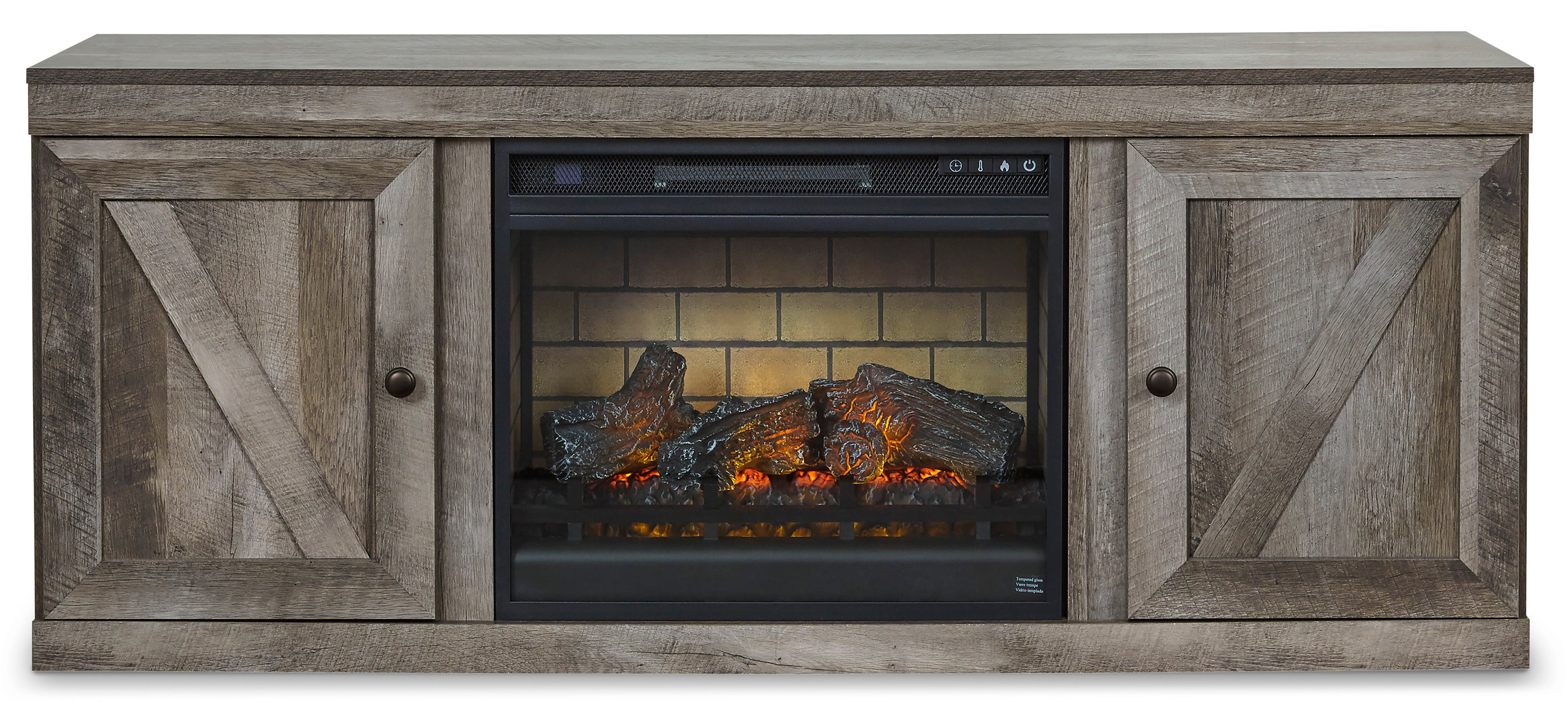 Wynnlow TV Stand with Electric Fireplace - Indoor