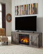 Wynnlow TV Stand with Electric Fireplace - Indoor
