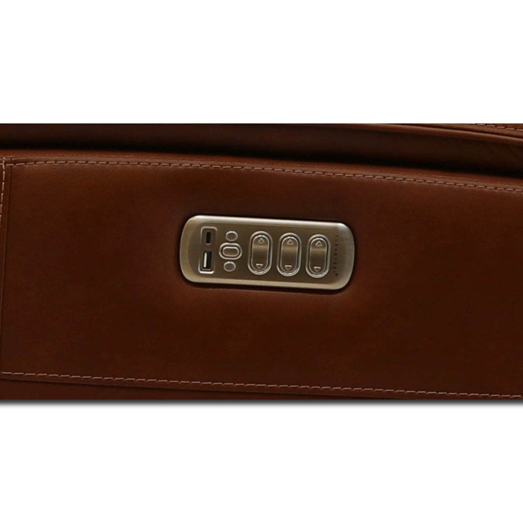 Karson 6-Piece Power Reclining Leather Sectional - Set