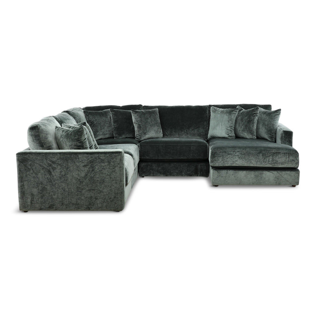 Evianna 5-Piece Pine Sectional - Set