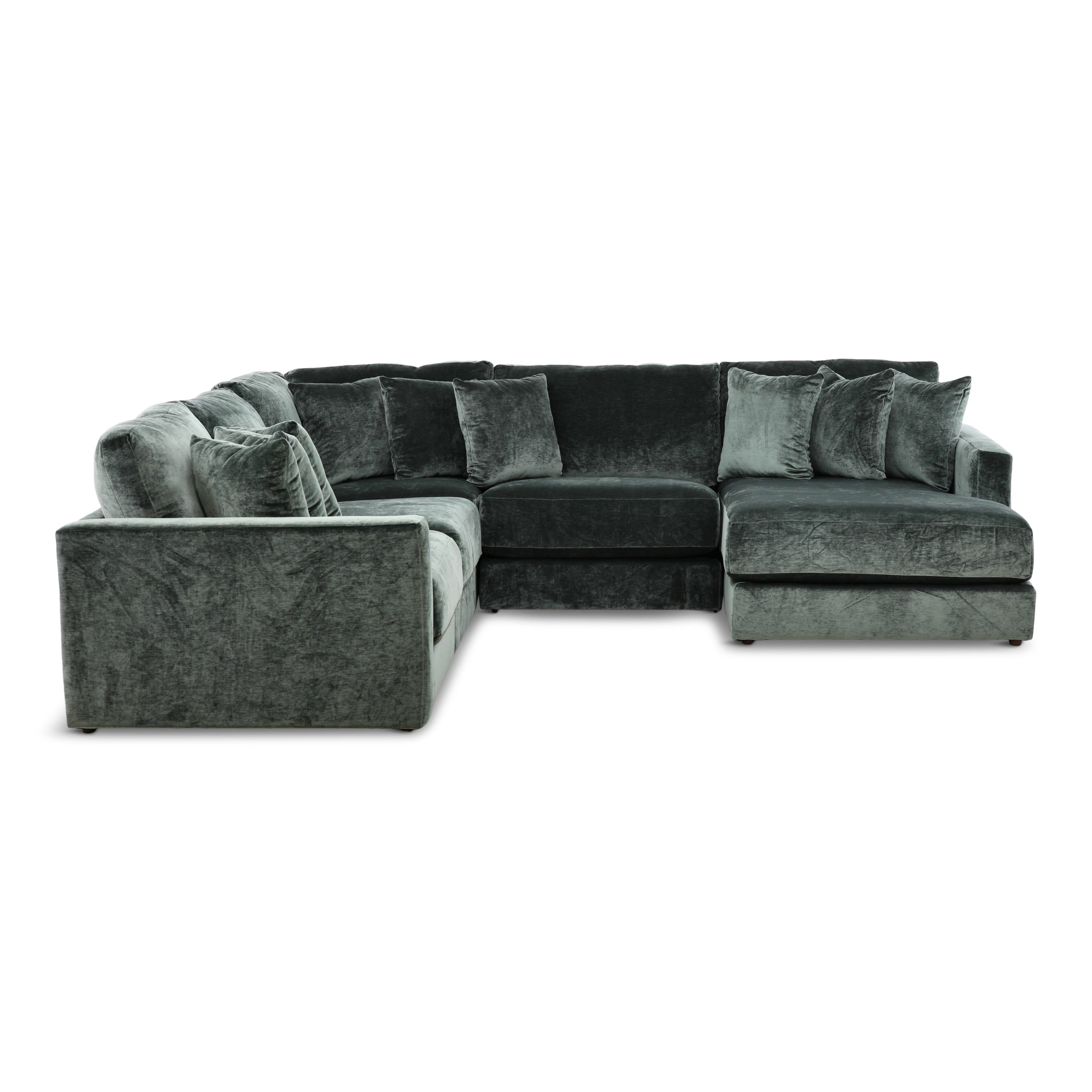 Evianna 5-Piece Pine Sectional - Set