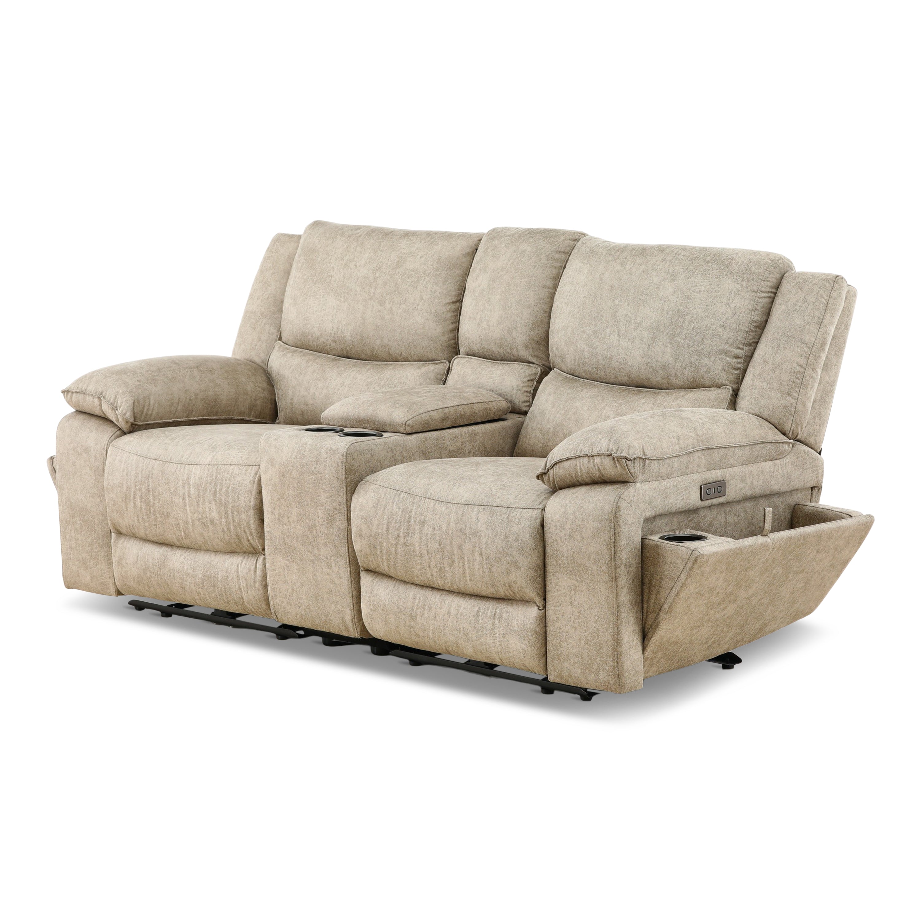 Lincoln 3-Piece Reclining Console Loveseat