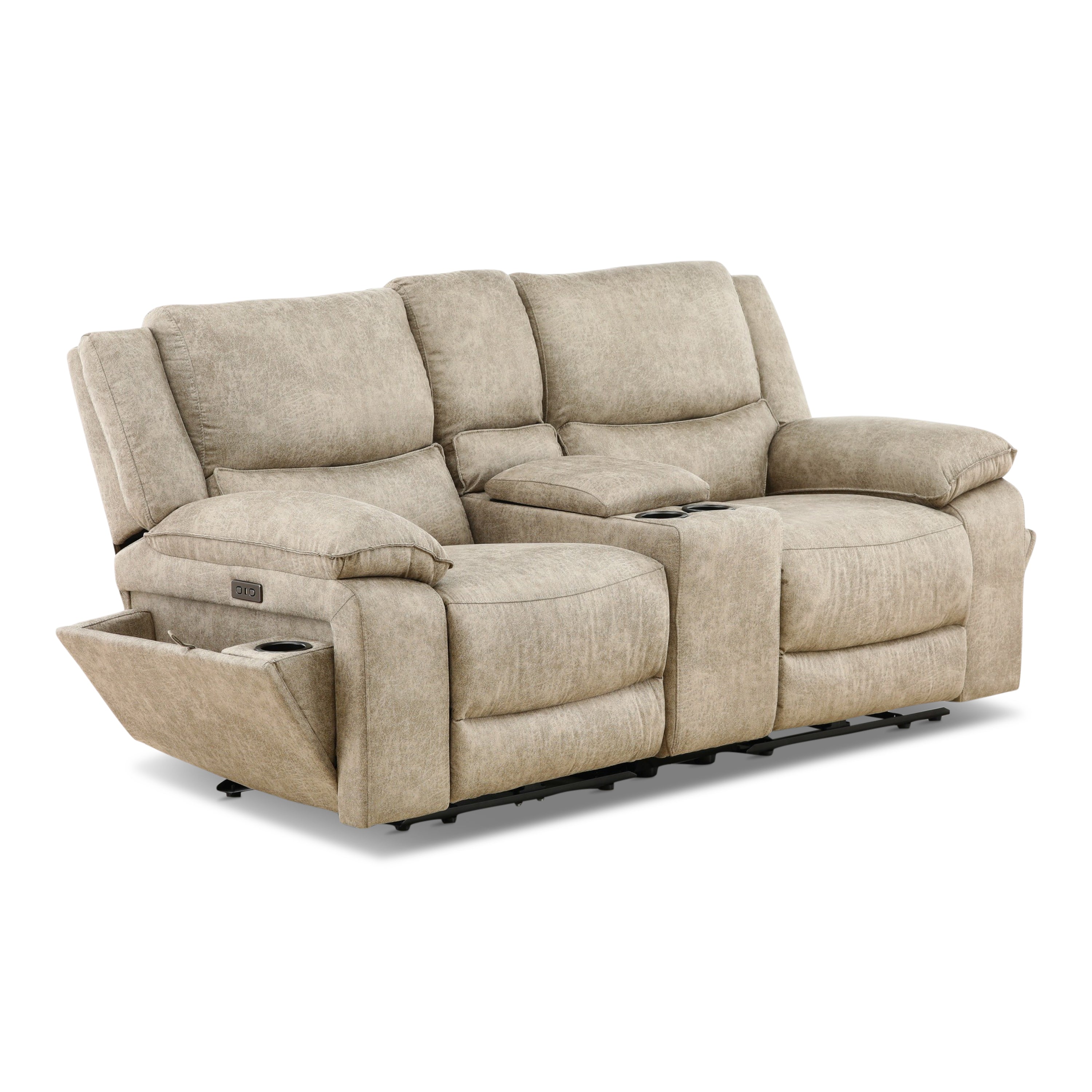 Lincoln 3-Piece Reclining Console Loveseat