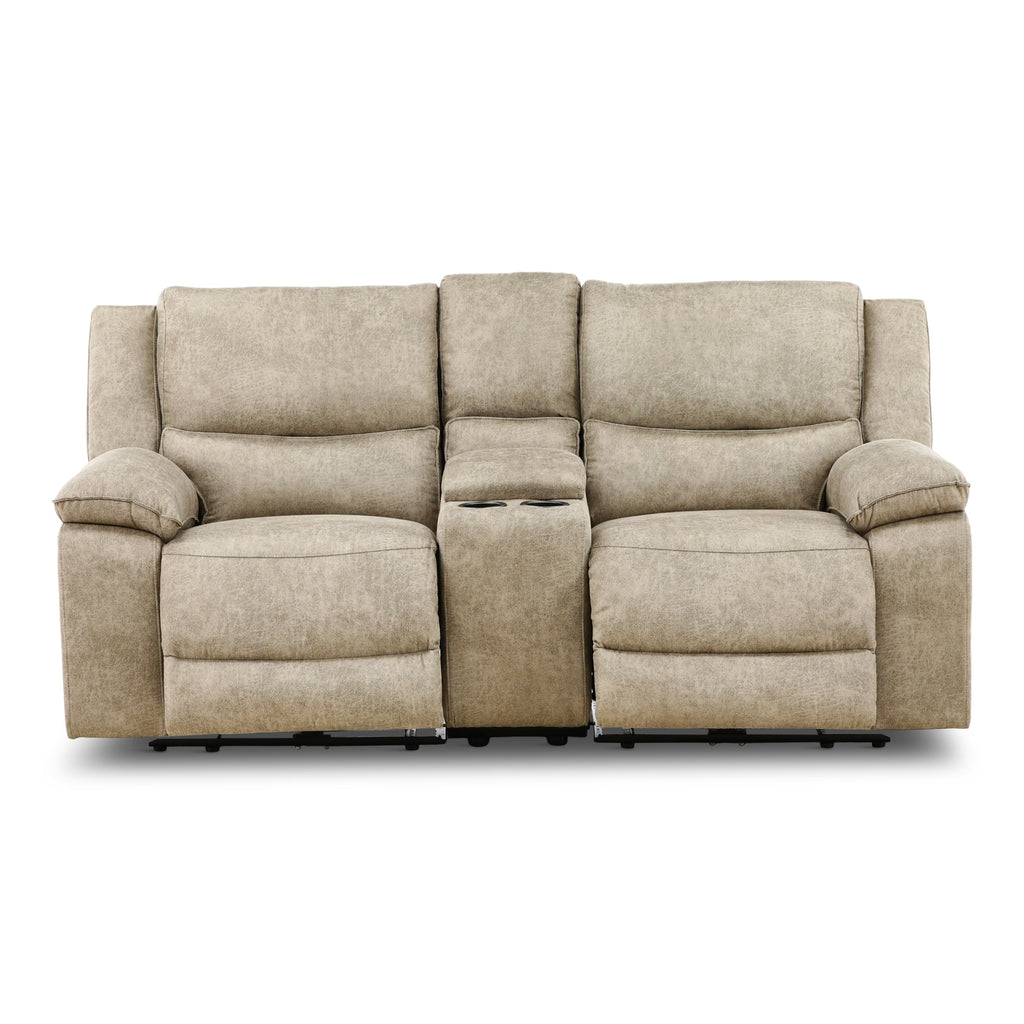 Lincoln 3-Piece Reclining Console Loveseat