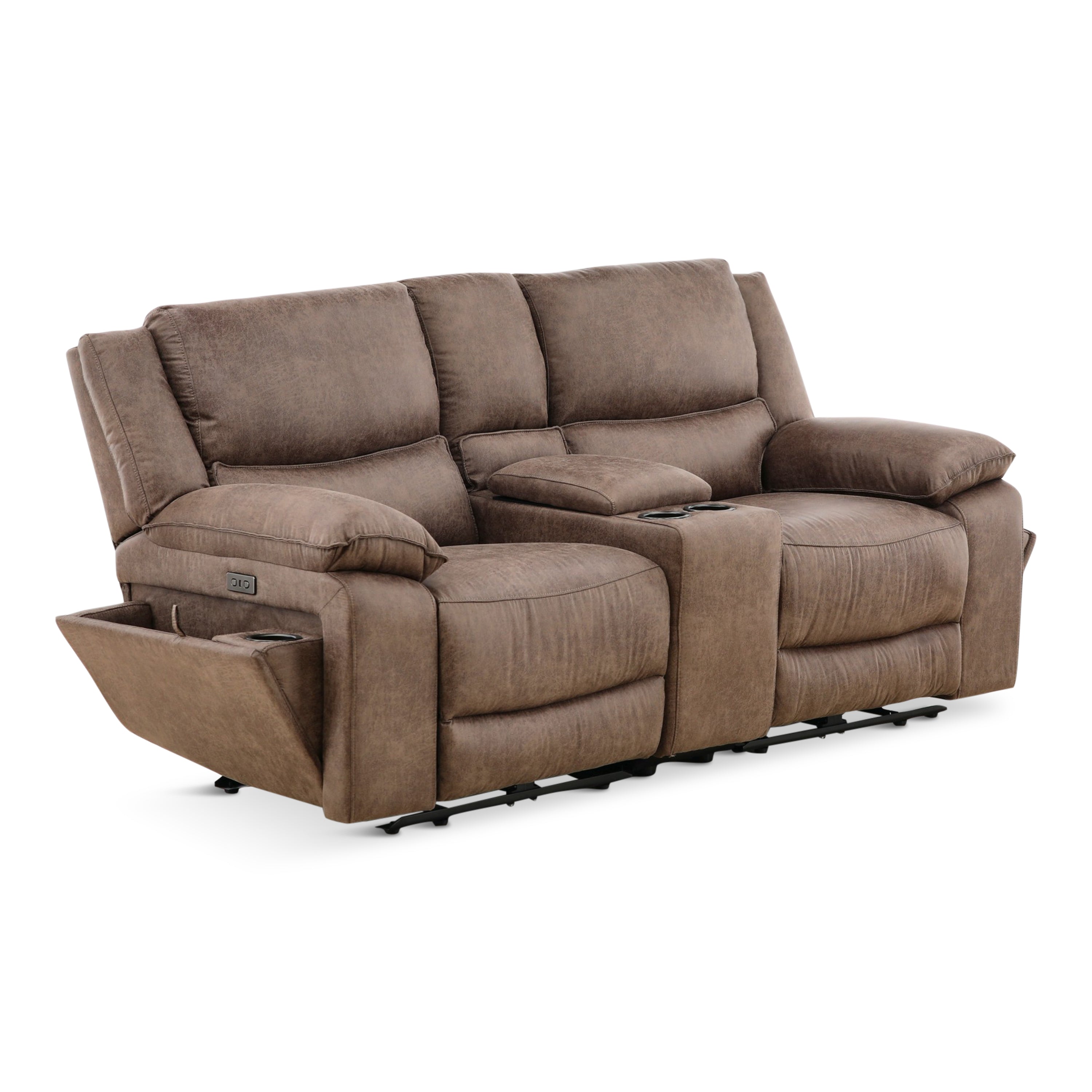 Lincoln 3-Piece Reclining Console Loveseat
