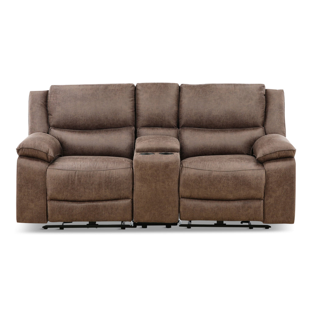 Lincoln 3-Piece Reclining Console Loveseat