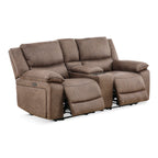 Lincoln 3-Piece Reclining Console Loveseat