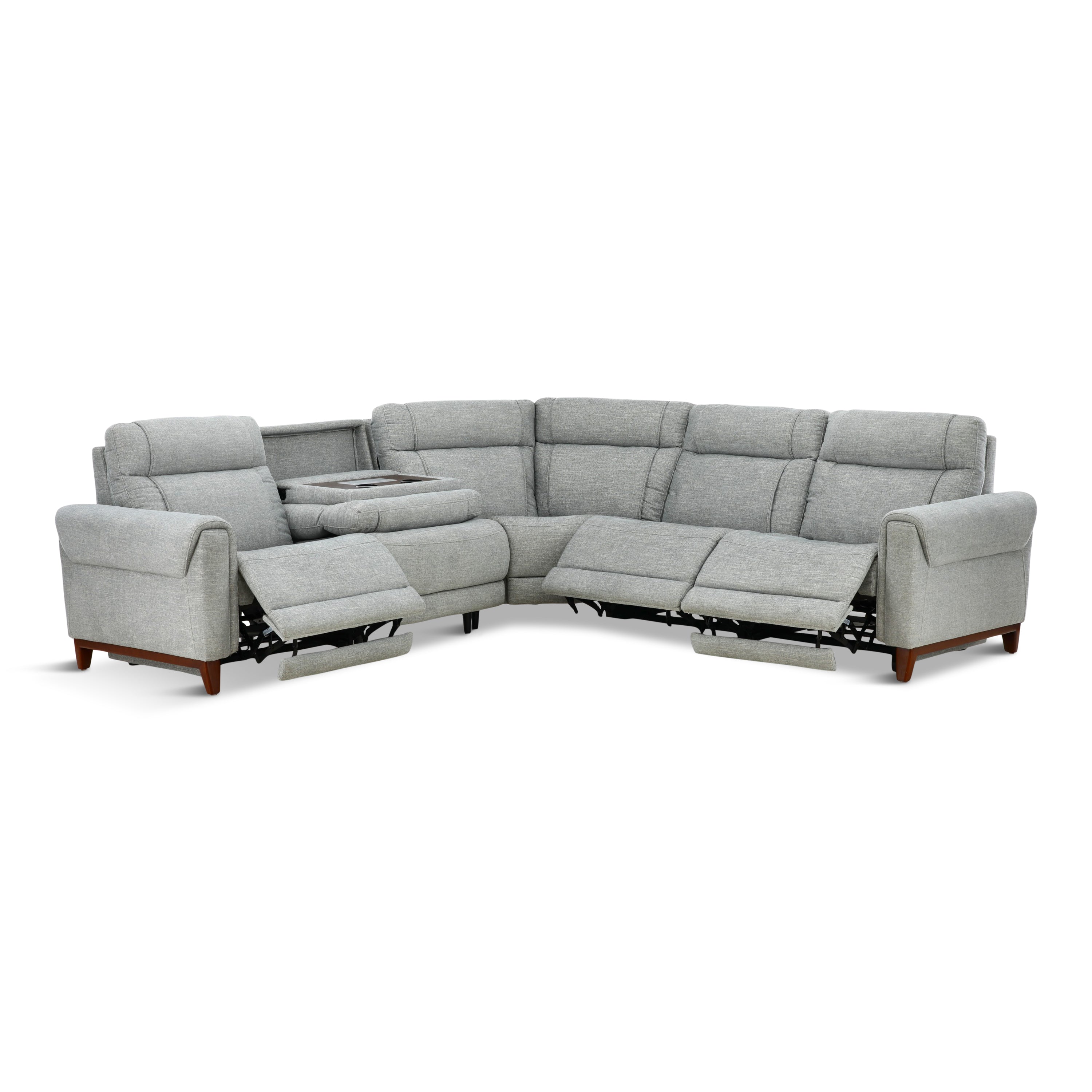 Brent 5-Piece Power Reclining Sectional - Set