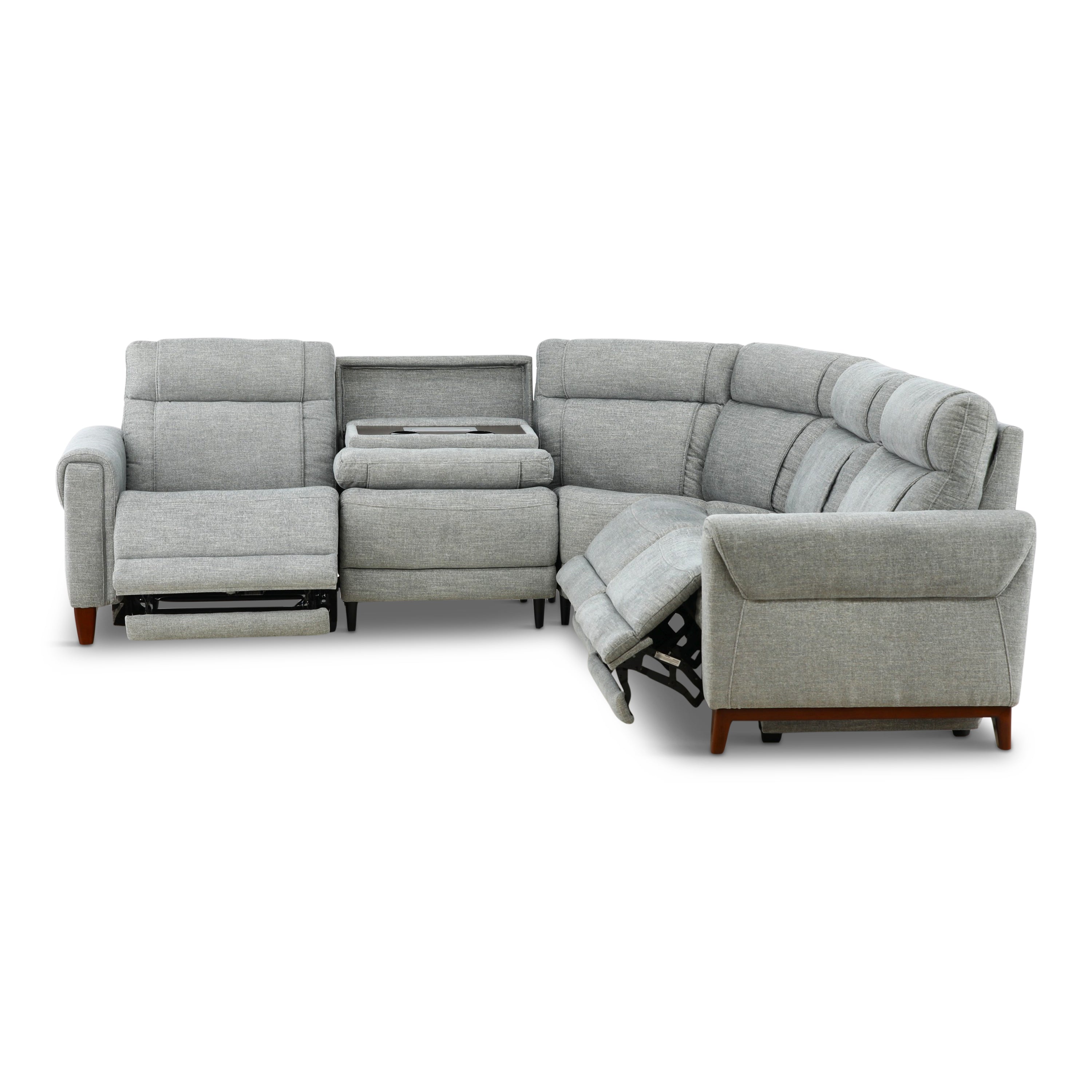 Brent 5-Piece Power Reclining Sectional - Set