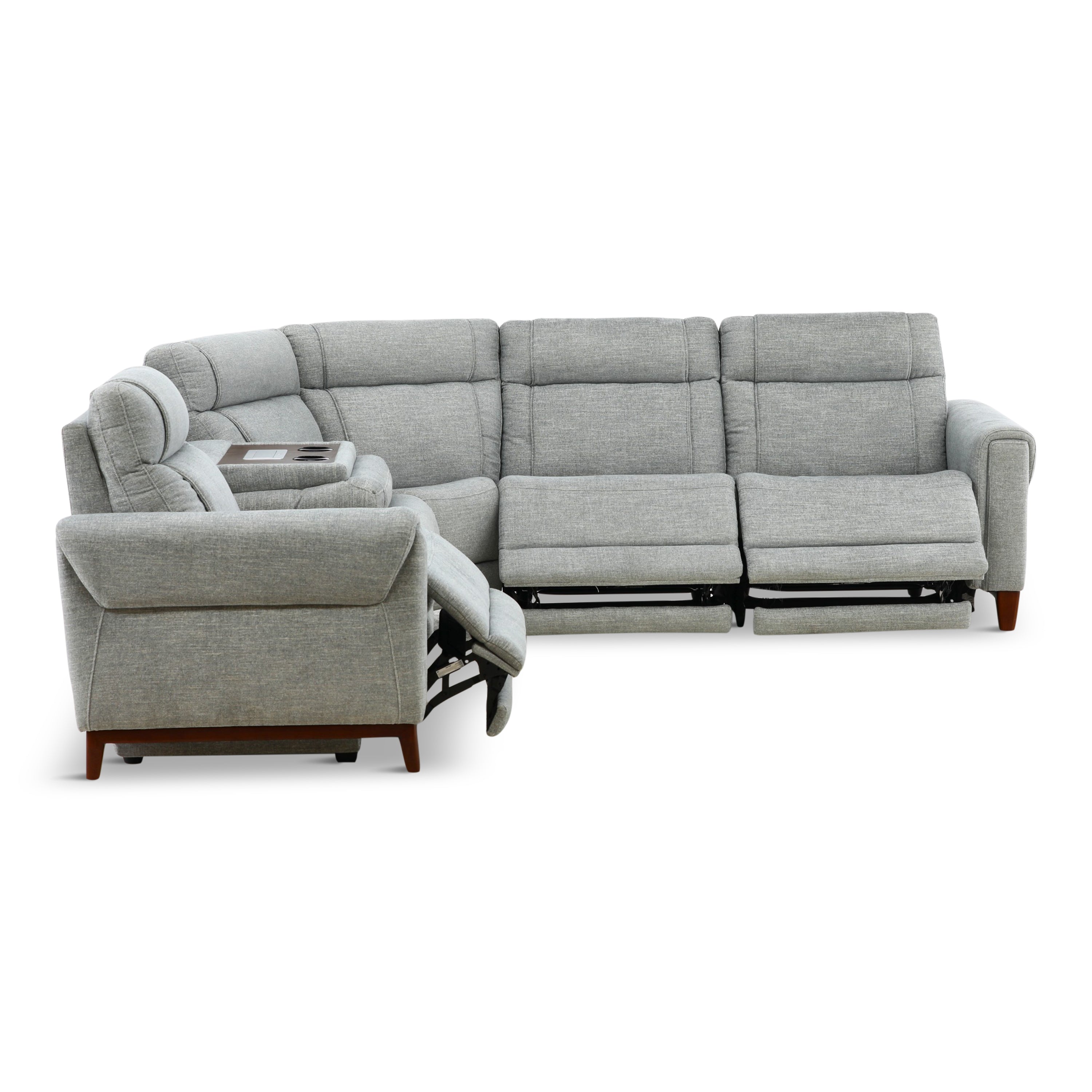 Brent 5-Piece Power Reclining Sectional - Set