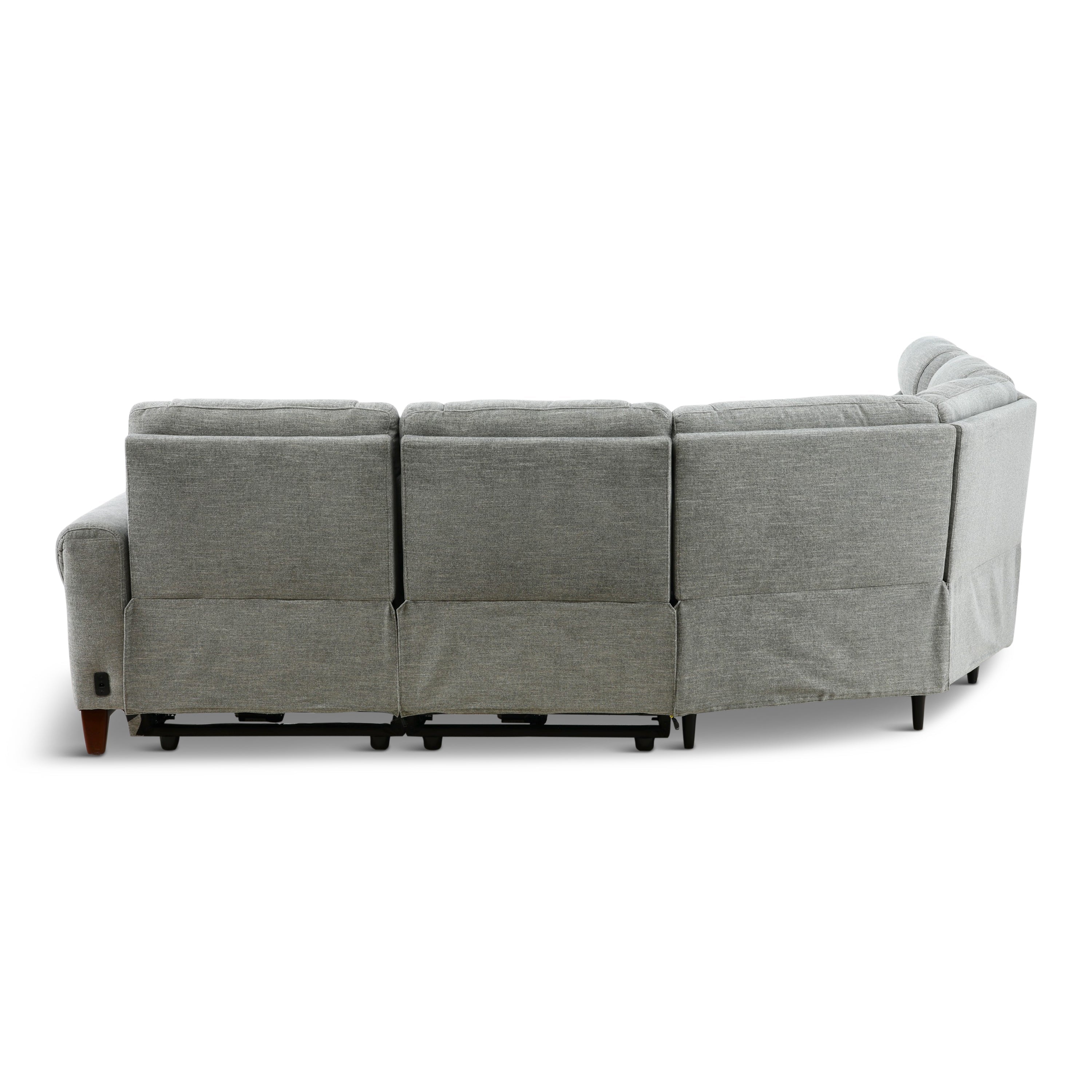 Brent 5-Piece Power Reclining Sectional - Set
