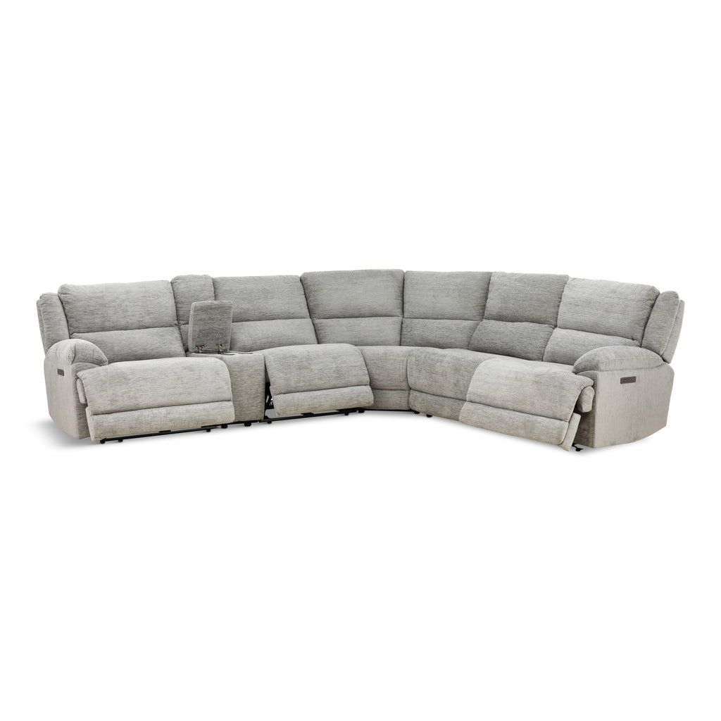 Lucie 6-Piece Power Reclining Sectional