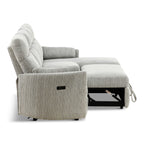 Chamberlain 3-Piece Power Reclining Sectional with Pullout Bed - Set