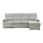 Chamberlain 3-Piece Power Reclining Sectional with Pullout Bed - Set