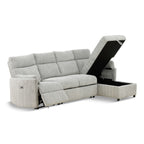 Chamberlain 3-Piece Power Reclining Sectional with Pullout Bed - Set