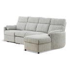Chamberlain 3-Piece Power Reclining Sectional with Pullout Bed - Set
