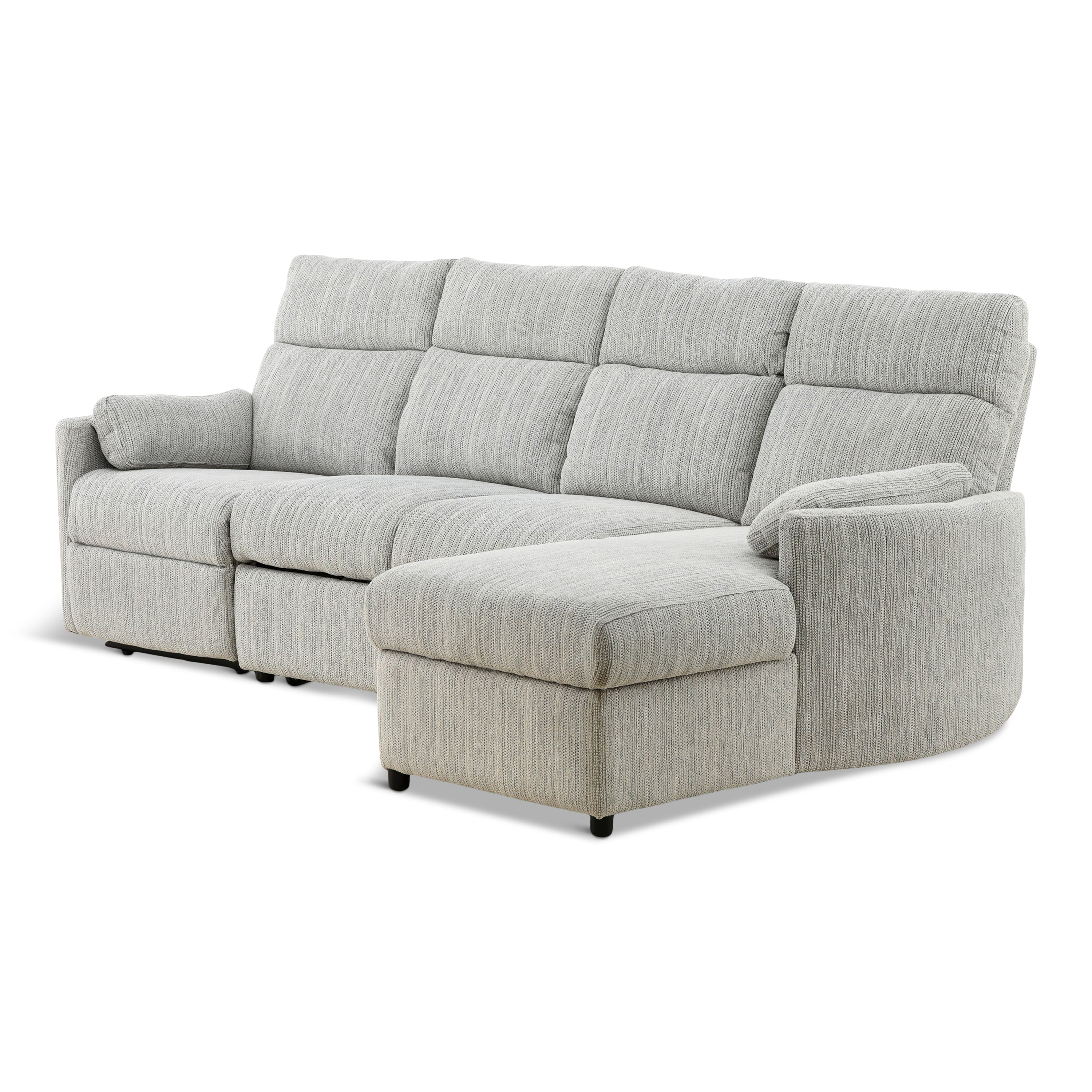 Chamberlain 3-Piece Power Reclining Sectional with Pullout Bed - Set