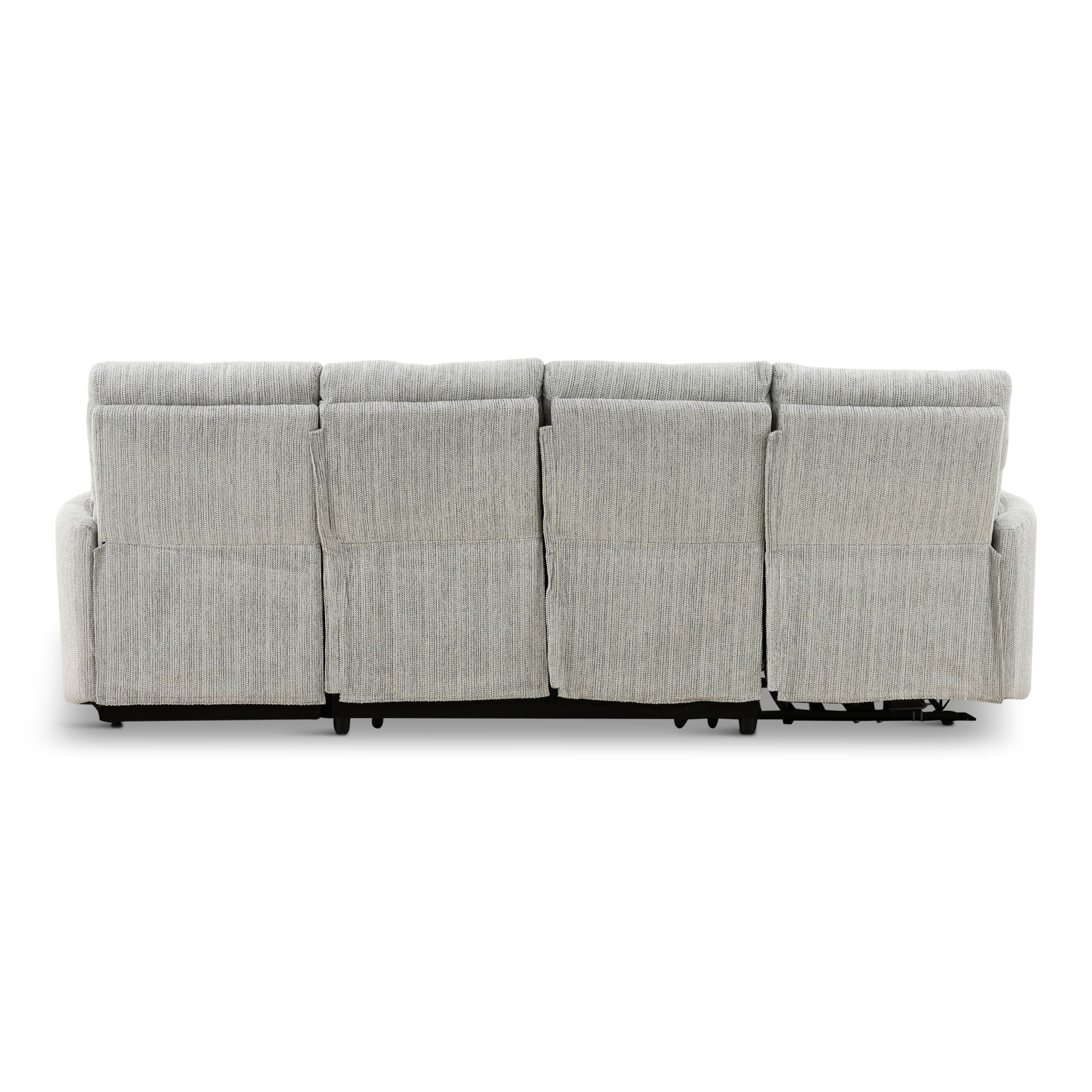 Chamberlain 3-Piece Power Reclining Sectional with Pullout Bed - Set