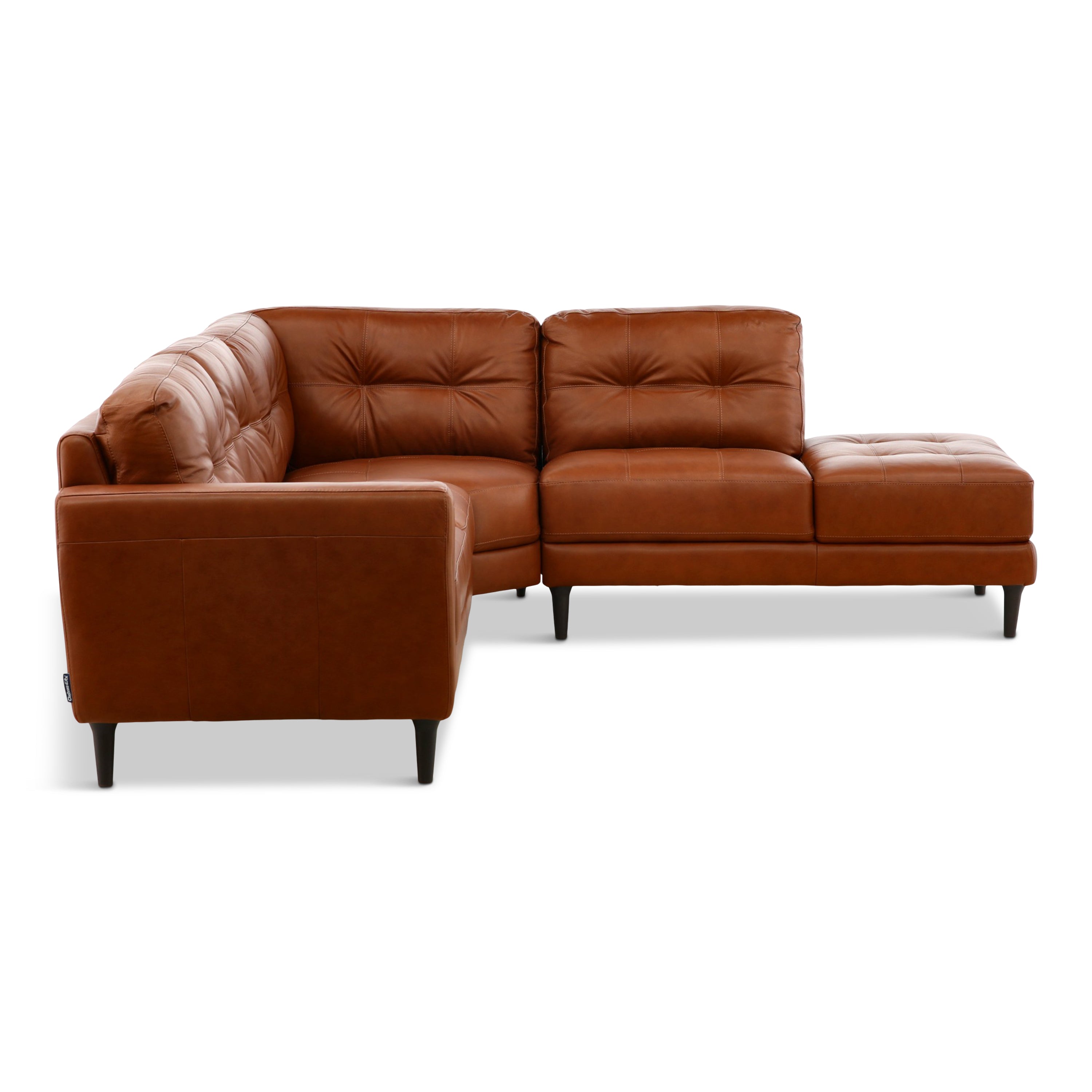 Alaric 3-Piece Leather Sectional - Set