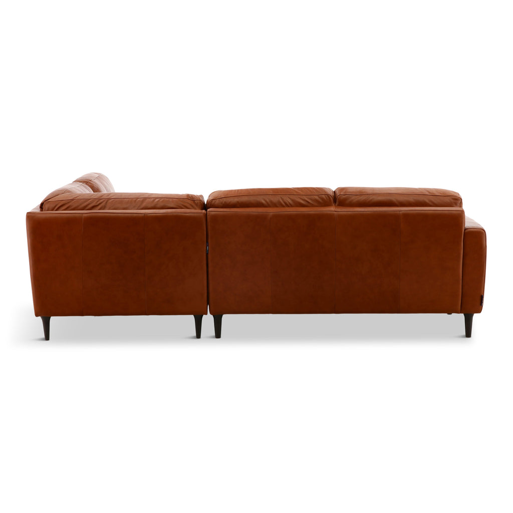 Alaric 3-Piece Leather Sectional - Set