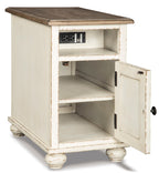 Realyn Chairside End Table with Cubby - Indoor