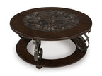 Frallyn Round Coffee Table - Indoor