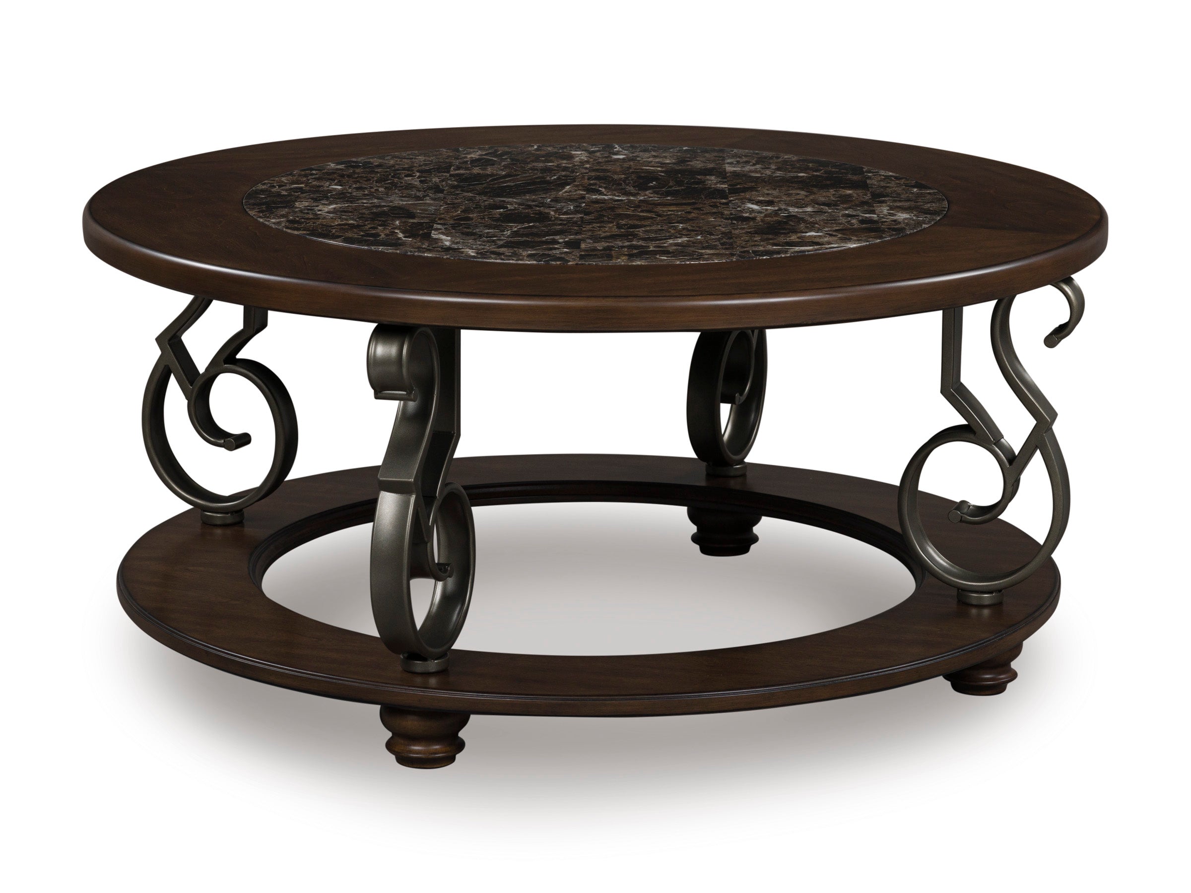 Frallyn Round Coffee Table - Indoor