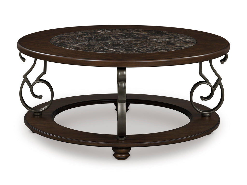 Frallyn Round Coffee Table - Indoor