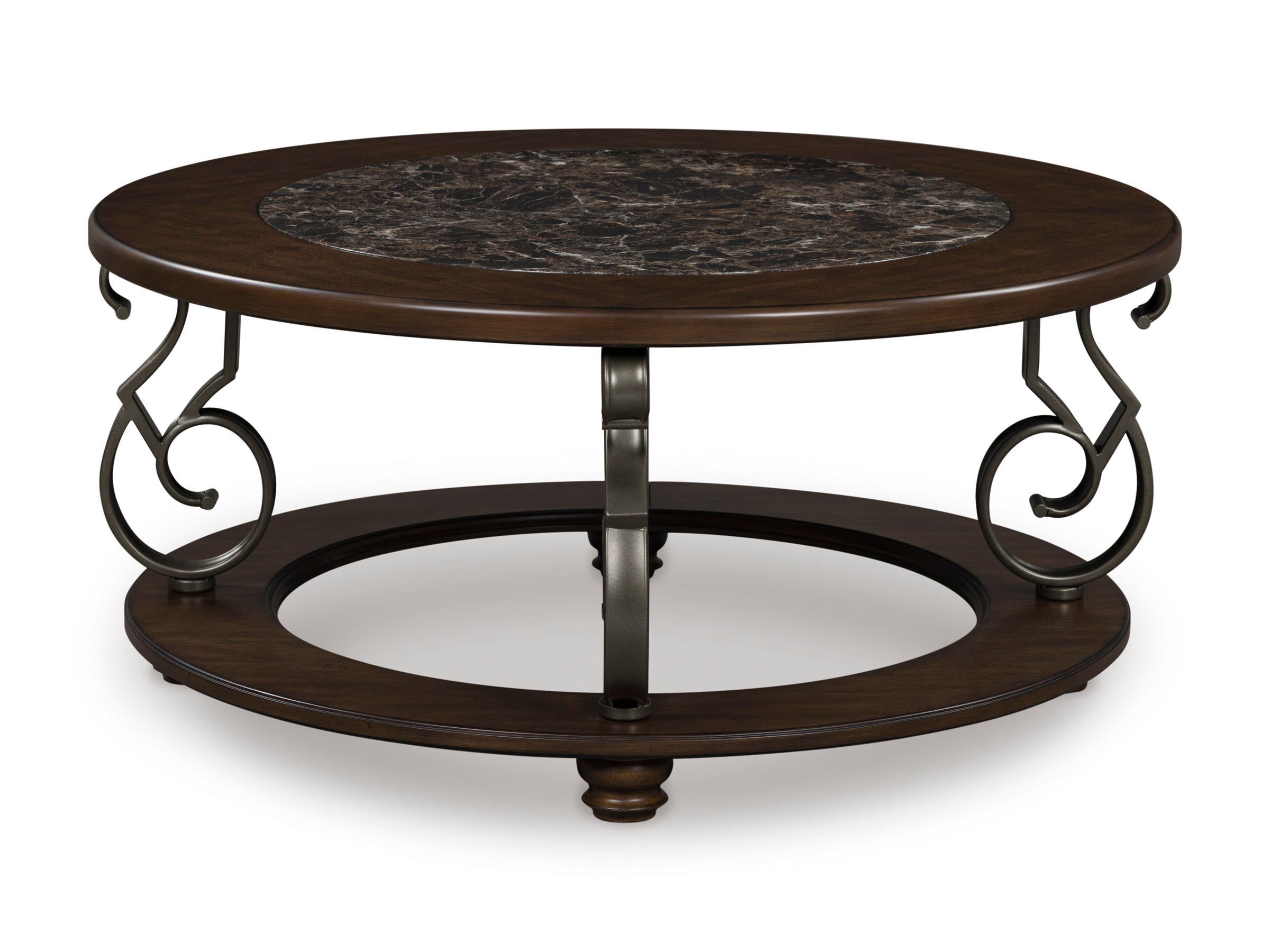Frallyn Round Coffee Table - Indoor