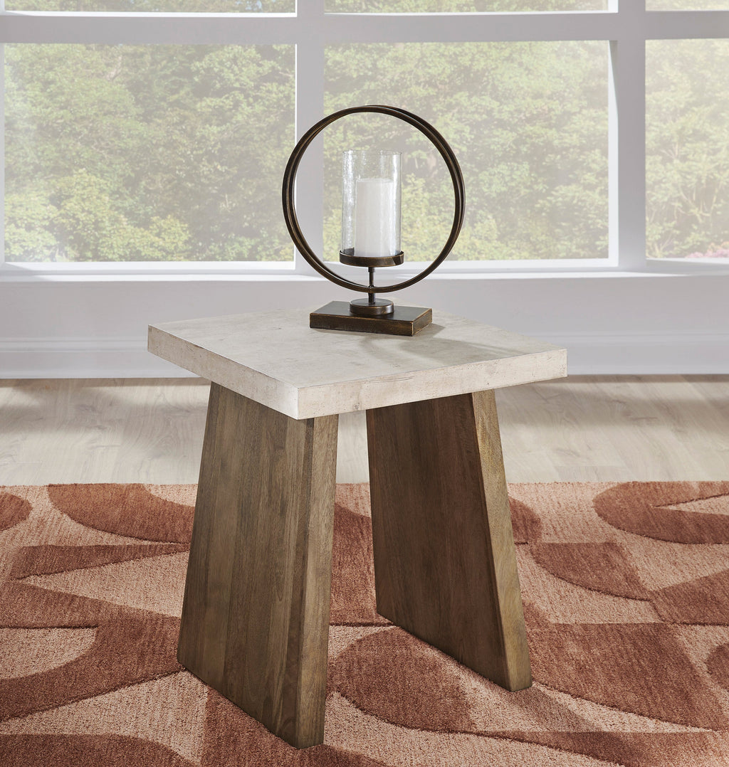 Brendalhouse Square End Table - Indoor