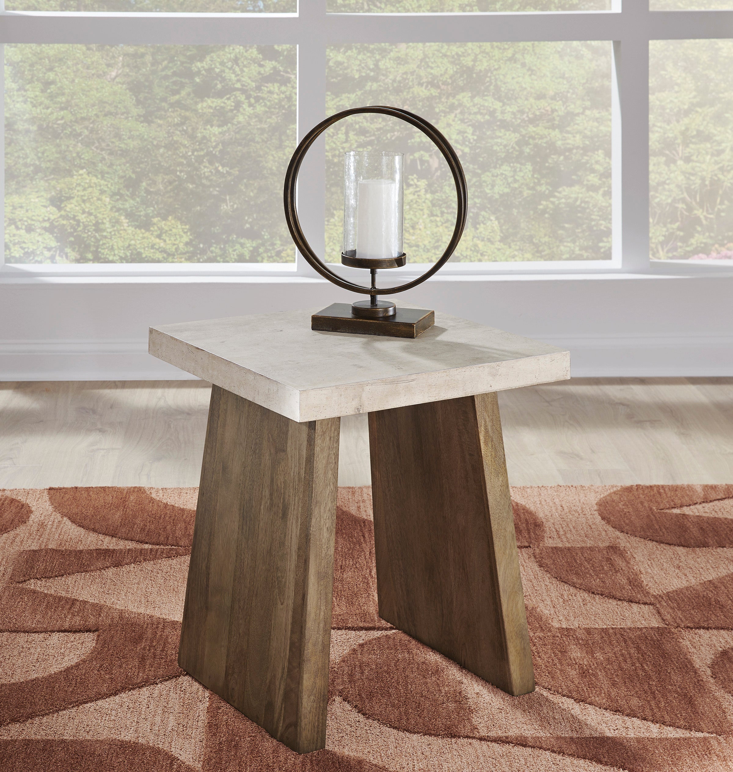 Brendalhouse Square End Table - Indoor