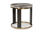 Jazmore Round End Table - Indoor