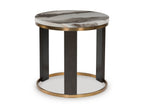 Jazmore Round End Table - Indoor