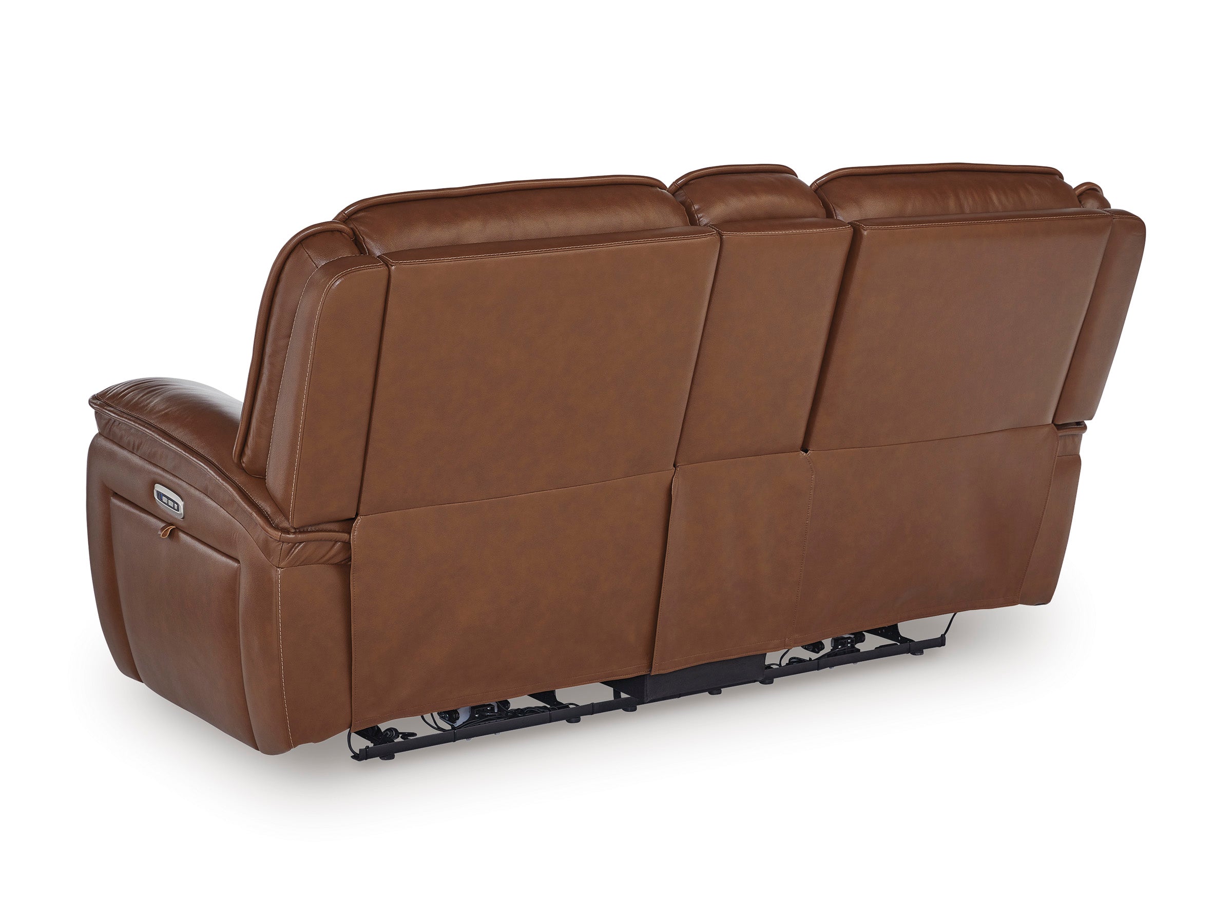 Healy Pier Power Reclining Console Loveseat - Console Table