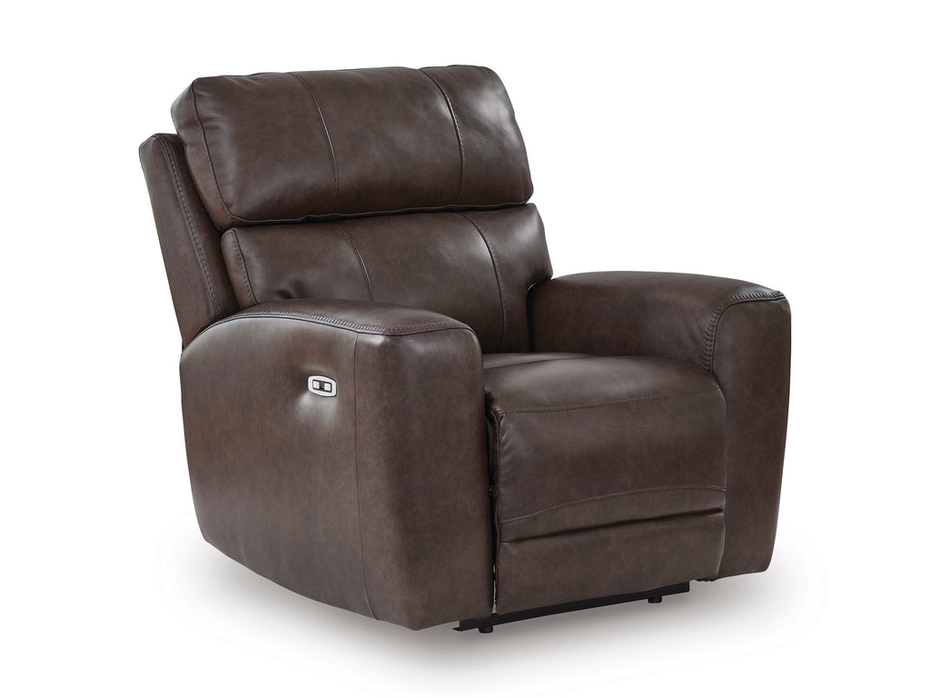 Beadel Leather Power Recliner - Reclining