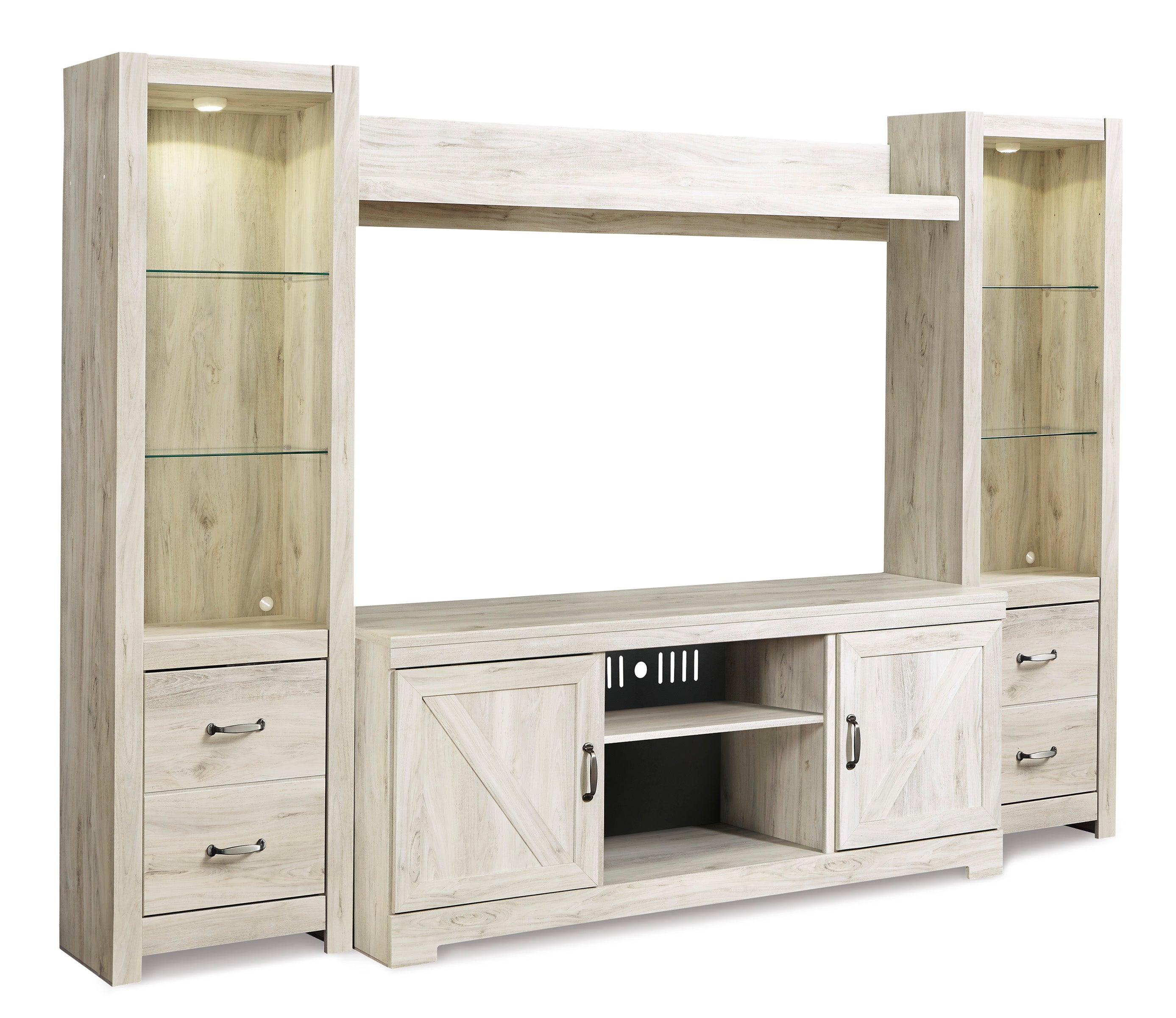 Bellaby 4-Piece Entertainment Center - Set