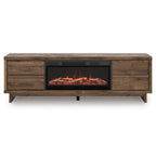 Zadilyn 72 TV Stand with Electric Fireplace - Indoor
