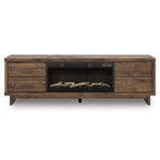 Zadilyn 72 TV Stand with Electric Fireplace - Indoor