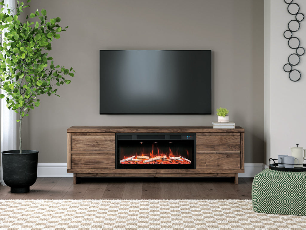 Zadilyn 72 TV Stand with Electric Fireplace - Indoor