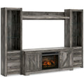 Wynnlow 4-Piece Entertainment Center with Electric Fireplace - Set